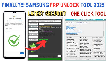 Samsung FRP Unlock Tool 2025 | Samsung FRP Bypass 10000% Working Method✅