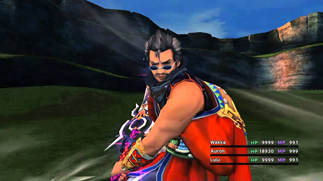 Final Fantasy X Auron All Overdrive Youtube