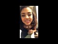 Malu Trevejo Instagram Live December 8