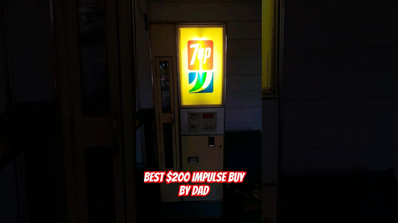 60年代　セブンアップ　ライトアップ　ソーダマシーン　看板　ディスプレイ 60年代 セブンアップ ライトアップ ソーダマシーン 看板