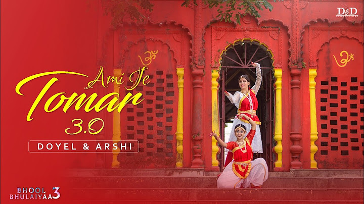 BB3: Ami Je Tomar 3.O | Dance Cover| Kathak x Bharatnatyam | Doyel Bhar & Arshi Nandi | Mere Dholna