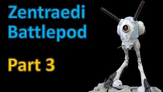 Robotech / Macross Zentraedi Battlepod Build Part 3 - Final