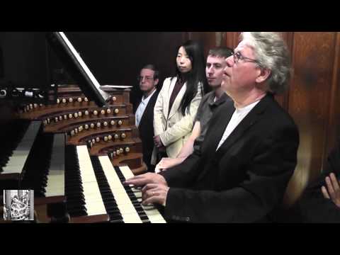Saint-Sulpice organ, Daniel Roth plays Sweelinck Chromatic Fantasia (25 August 2013)