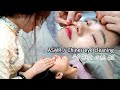 ASMR 중국 귀청소 시리즈#2 (눈청소) 아름답고 친절한 언니의 가게에서 받아보는 눈청소 대만족!  Chines eye cleaning