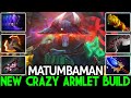 MATUMBAMAN [Juggernaut] New Crazy Armlet Build Top Pro Carry Dota 2
