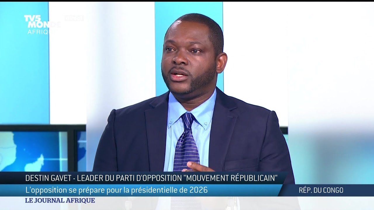 Invité Congo  : Destin Gavet, Mouvement Républicain  (opposition)