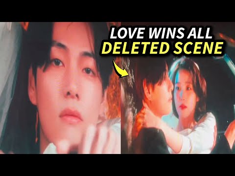 Taehyung DELETED Scenes in Love Wins All MV at IU Concert 2024