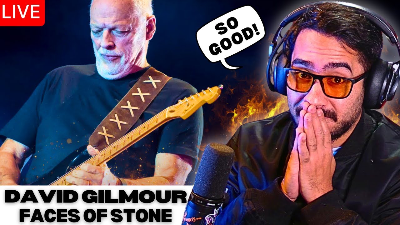 David Gilmour - Faces of Stone (LIVE AT POMPEII) | REACTION