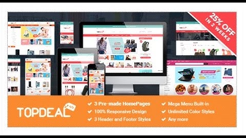 SM TopDeal - Responsive and Customizable Magento 2.1.x Theme | Themeforest Download