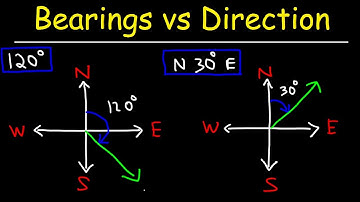 Bearings vs Direction - Trigonometry Word Problems