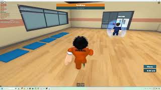 Playing prison life with my buddy