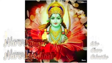 HARE RAMA HARE KRISHNA.....MAHAMANTRA CHANTING 108 TIMES  -VERY SWEET -SING ALONG....