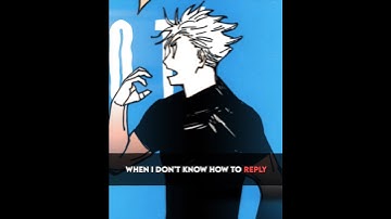 Relatable 👽 ( Gojo Edit ) #anime #manga #gojo #jjk #fypage