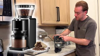SHARDOR Conical Burr Grinder Review – Electric Coffee Grinder with 35 Grind Settings