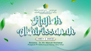 🔴Haflah Akhirissanah PP. Al-Ikhlas Kaliboto, bersama KH. Marzuqi Mustamar