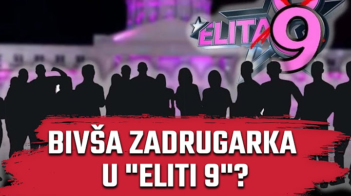 BIVŠA ZADRUGARKA ULAZI U "ELITI 9"?! Elita 8 Zadruga uzivo