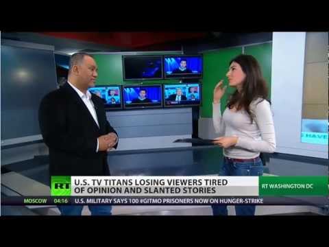 RussiaToday bashes CNN, FOX | Media Wars RU VS US