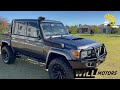 2023 toyota land cruiser 79 45d lx v8 double cab   will motors  your premium car dealer 