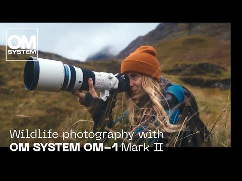 Wildlife photographer Brooke Bartleson and the new OM SYSTEM OM-1 Mark II