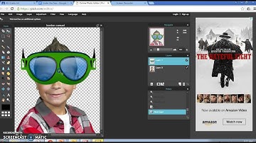 Self-Portrait as a Snorkeler Elementary Digital Art Using Pixlr