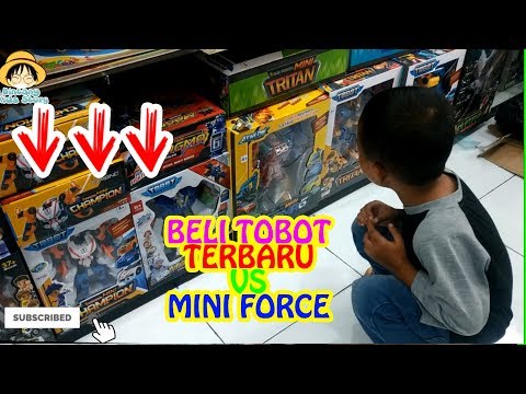 kali ini aku beli mainan mini tobot z di TC dan langsung unboxing guy's.. 