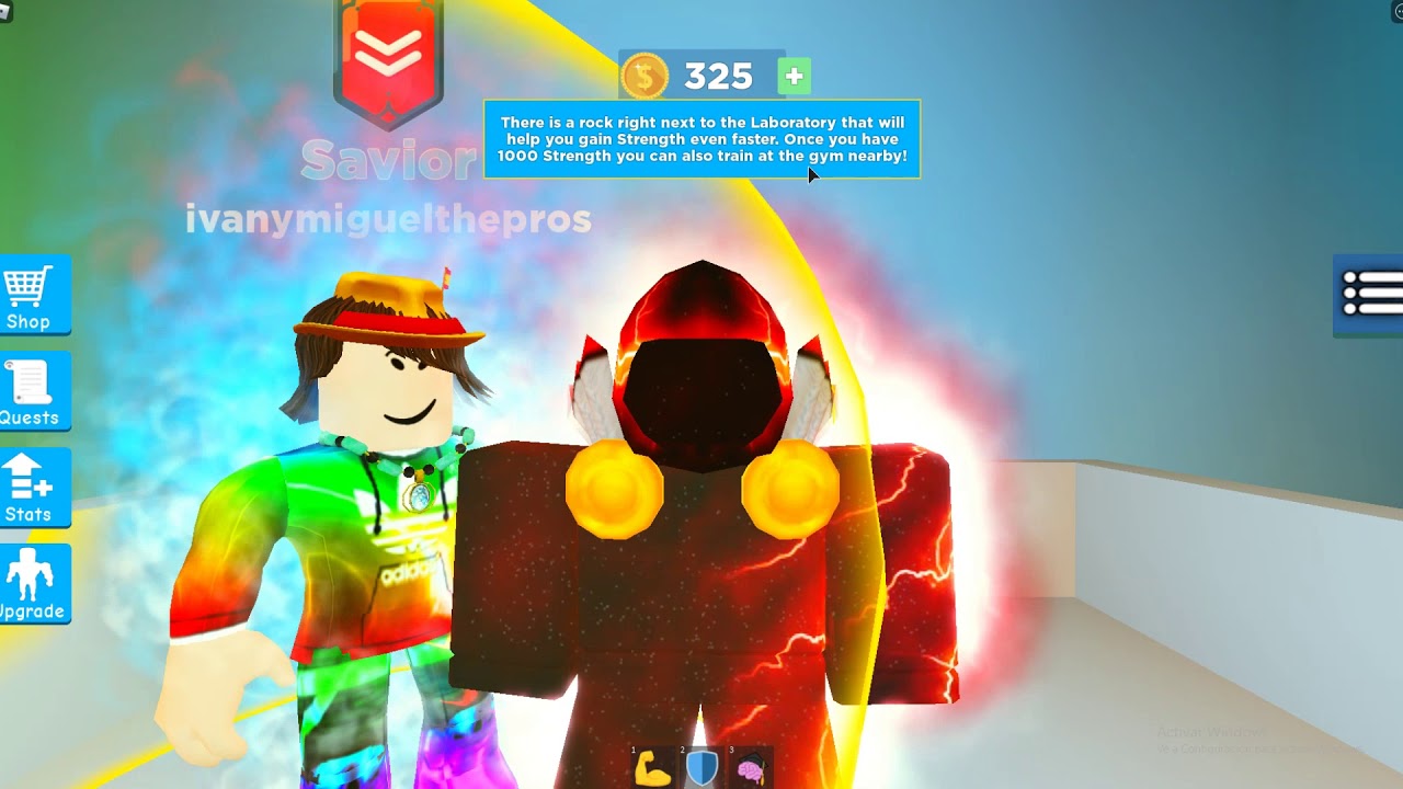 Roblox: Super Power Fighting Simulator. Superhumanos ...