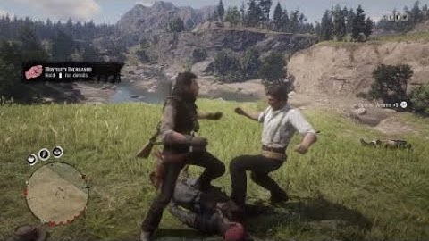 Red Dead 2 online i get high hostility for doing a rescue encounter