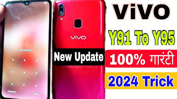 ViVO Y91, Y90, Y91i, Y91c, Y93, Y95 Hard Reset || All Type Password, Pattern Lock Remove 100% FREE