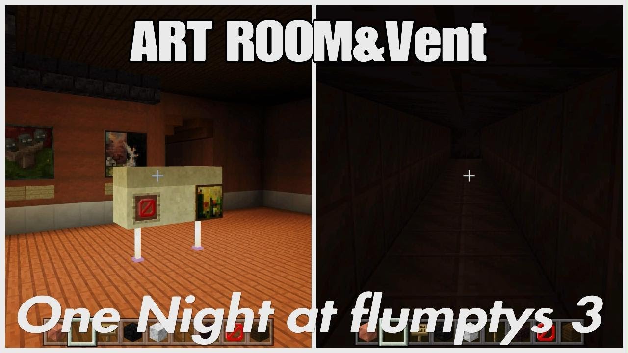 One Night at Flumpty's 3 (ONaF 3) Minecraft Map