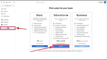 Using Teams on Repl.it