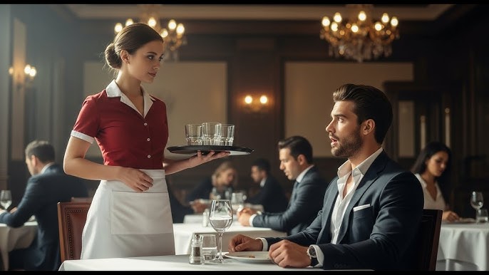 Billionaire Boss Insults Waitress in Italian — Her Fluent Response Leaves  Him Speechless - YouTube