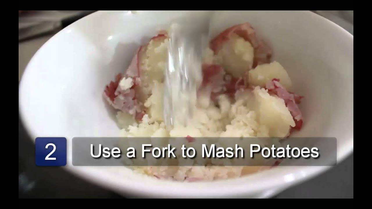 How to Mash Potatoes Without a Potato Masher 