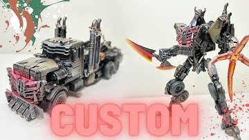 [CUSTOM] Transformers Rise of the Beasts Scourge | Studio Series 101 | 变形金刚天灾 |
