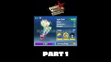 Sonic Forces Speed Battle Concepts - #shorts #sonic #sfsb