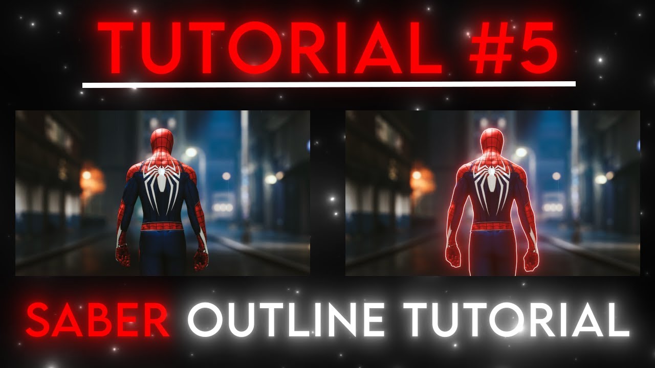 Saber Outline In After Effects - Tutorial #5 - YouTube