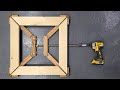Making a frame clamp/Making a woodworking clamp/액자 클램프/연귀 조립