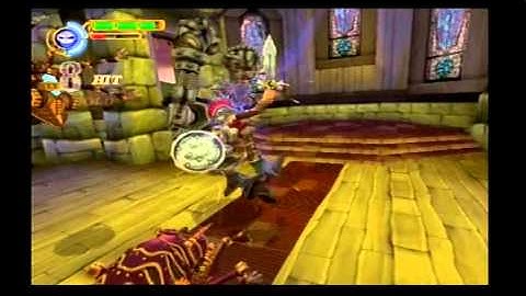 Maximo Vs. Army Of Zin walkthrough (PS2) level 3: No Sanctruary! (Mastered)