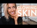 MY SKIN CARE ROUTINE | How I get glowing + dewy skin! Acne Update