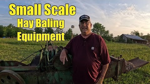 Small-Scale Hay baling Equipment