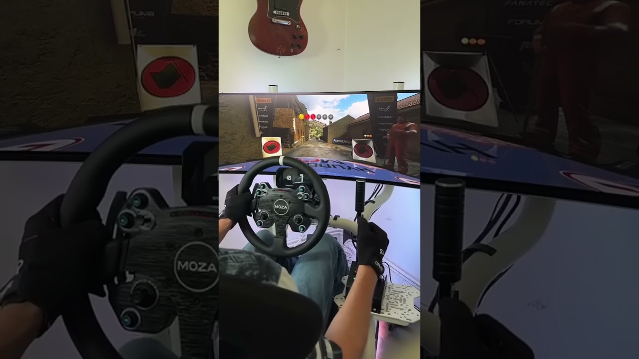 Hit the rally stages with the MOZA CS V2P Wheel 🎥  