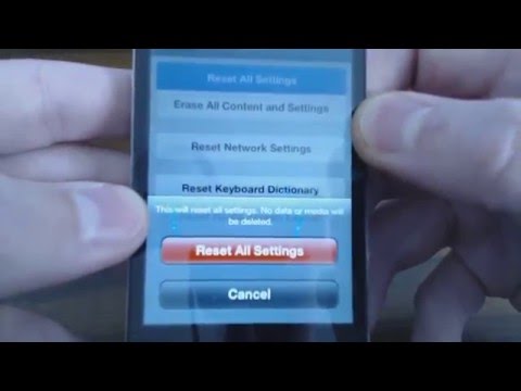 How To Reset iPhone To Factory Original Settings