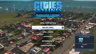 Version 2.00 in CITIES SKYLINES PlayStation 4 Edition | Abend-Bambus-Livestream [PS4] [german]