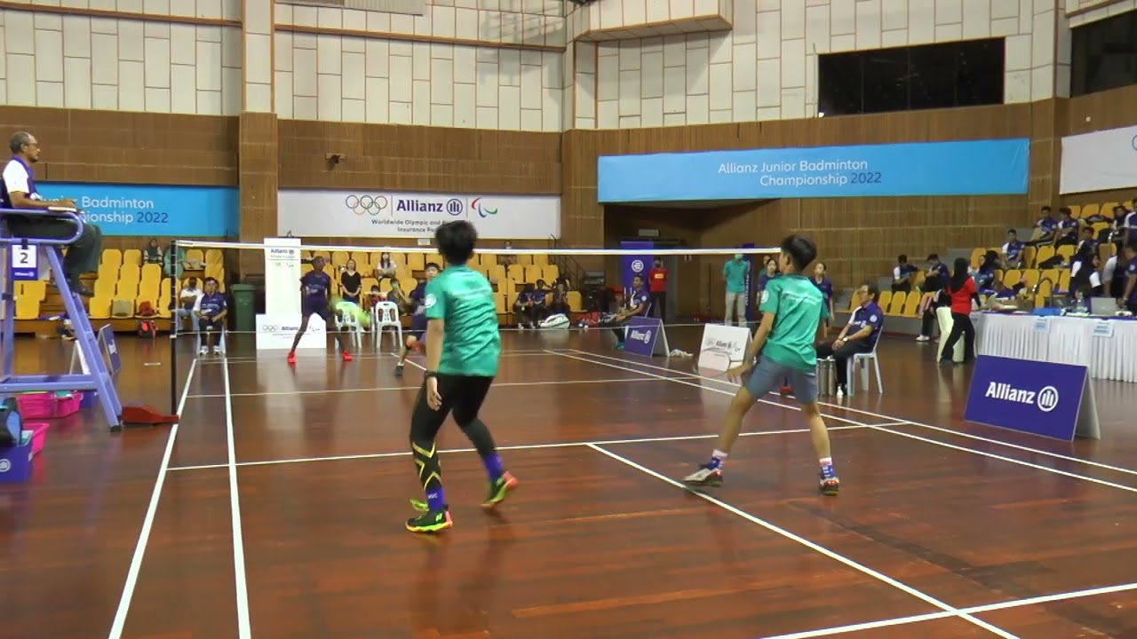 Badminton Allianz Junior Badminton Championship 2022 Final BD U13