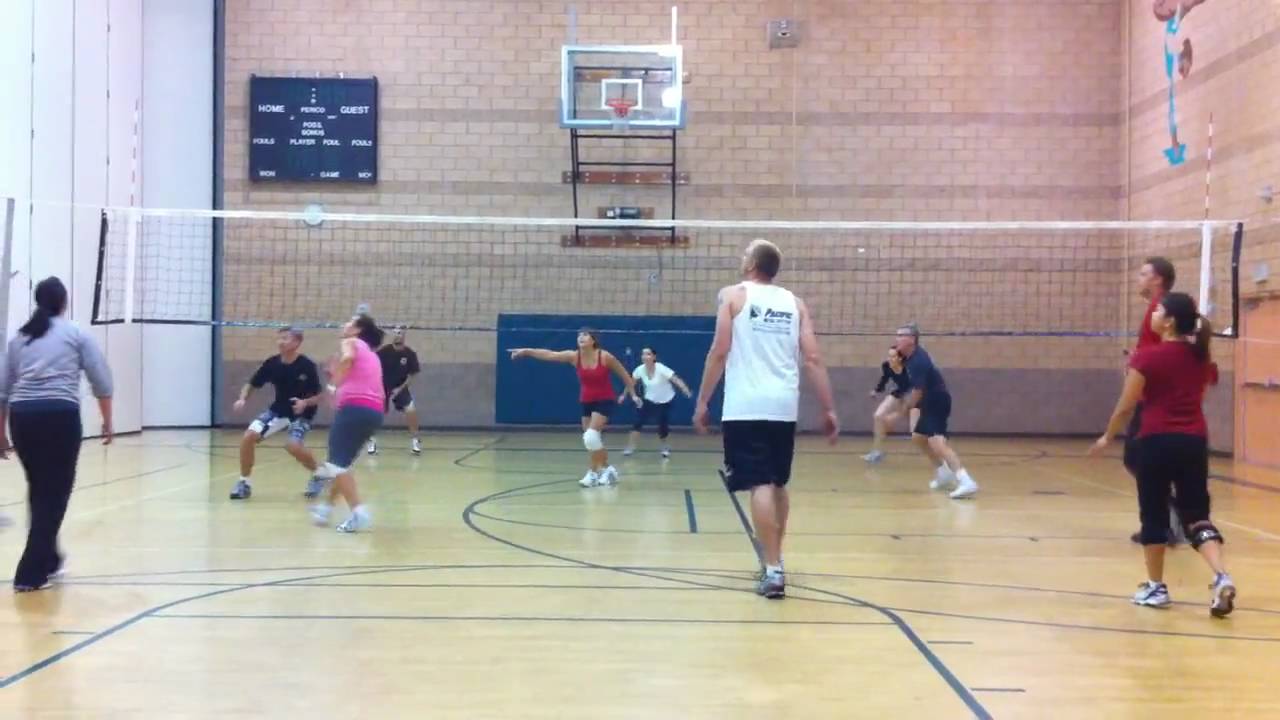 Volleyball Spike to the Face Orange County YouTube