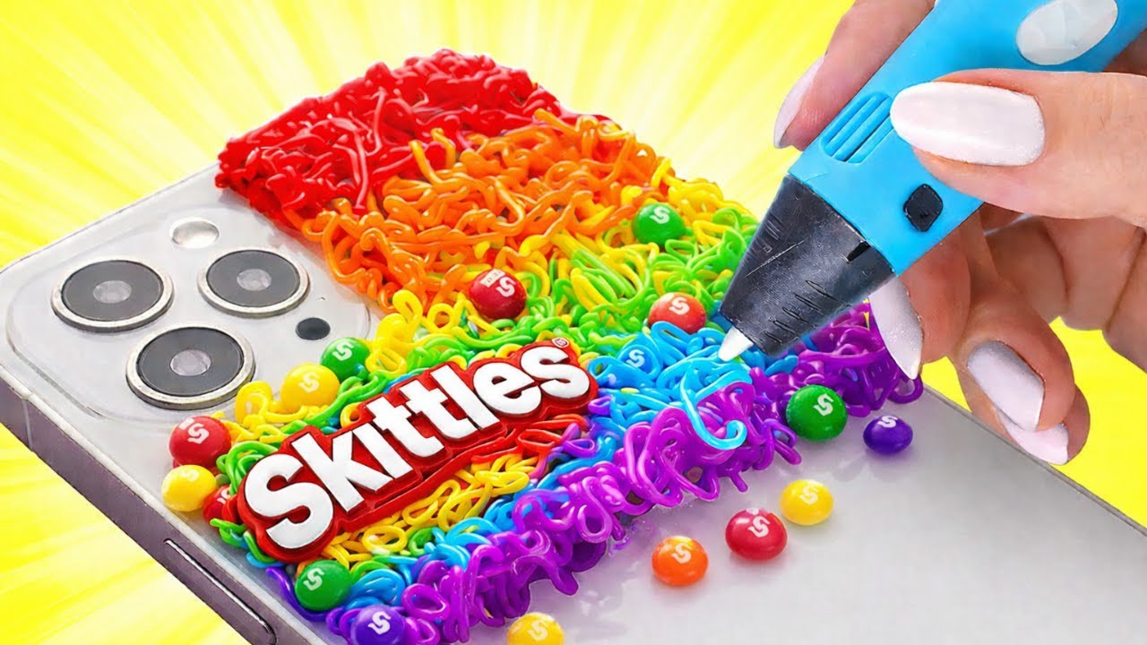 BUNTE 3D-STIFT-BASTELARBEITEN || Spaßige DIY-Schmuckstücke und Mini-Accessoires von 123 GO! GOLD