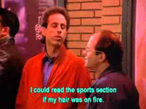 Seinfeld was not a show about nothing. Seinfeld was a show about sports -  The Athletic