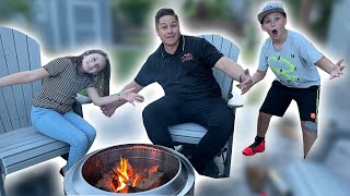 We bought a wood smokeless fire pit! (Solo Stove Yukon Review)