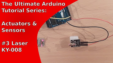 How to use the red laser module KY-008 with the Arduino Uno | UATS A&S #3