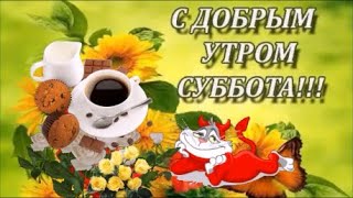 С Добрым Утром!  Доброе Утро И Хорошего Дня! Музыкальная Открытка!