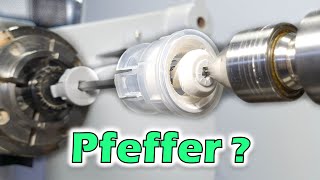 Die Pfeffermühle Drechseln